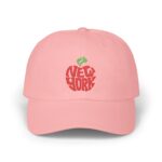 New York Red Apple embroidery pink NYC cap with amituff flag logo