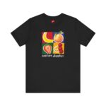 LOVE Fruits T-shirt. Do you see LOVE ? Love symbolic Tees Black Color