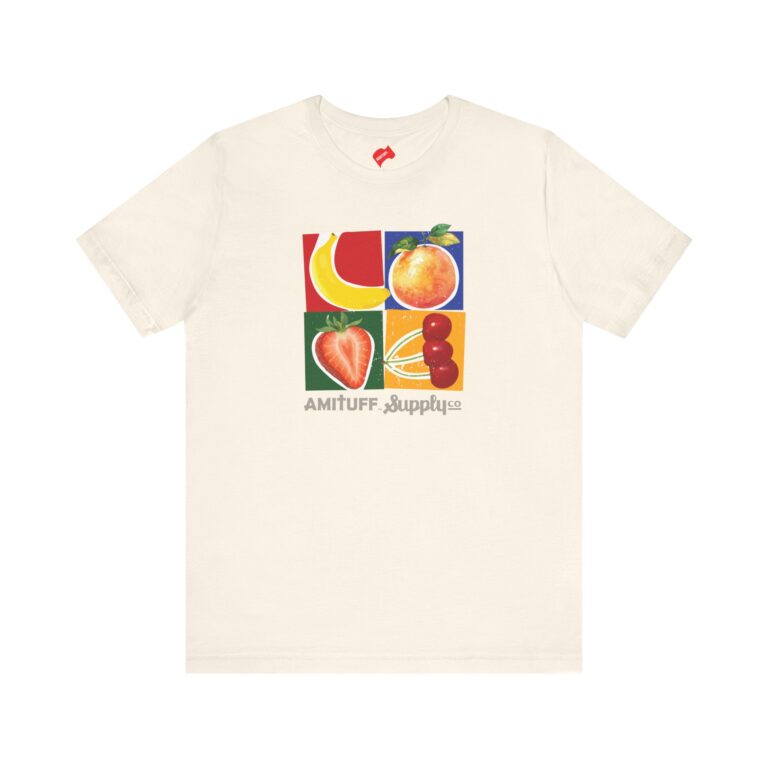 LOVE Fruits T-shirt. Do you see LOVE ? Love symbolic Tees Natural Color