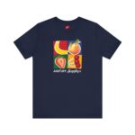 LOVE Fruits T-shirt. Do you see LOVE ? Love symbolic Tees Navy Color
