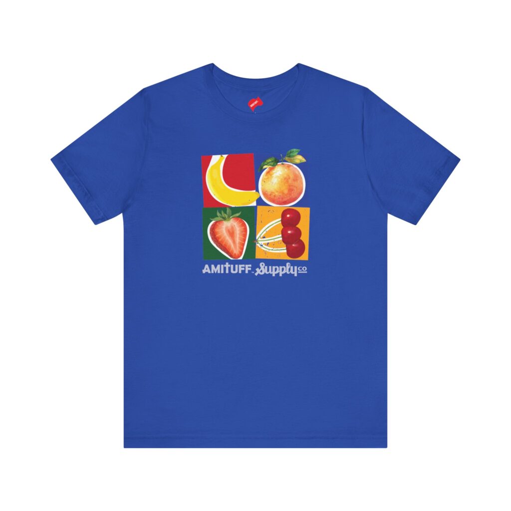 LOVE Fruits T-shirt. Do you see LOVE ? Love symbolic Tees Royal Color
