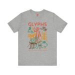 Glyphs Nazca Line T-shirt Athletic Heather
