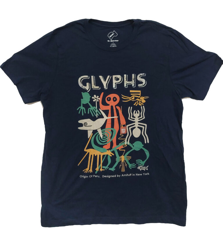 Glyphs Nazca Line T-shirt