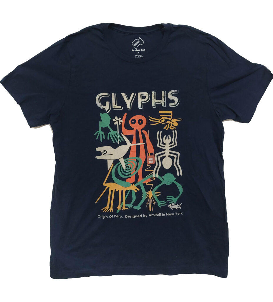 Glyphs Nazca Line T-shirt