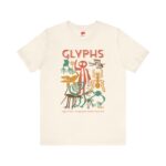 Glyphs Nazca Line T-shirt Natural