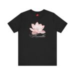 Sacred Lotus Breathe T-shirt Black